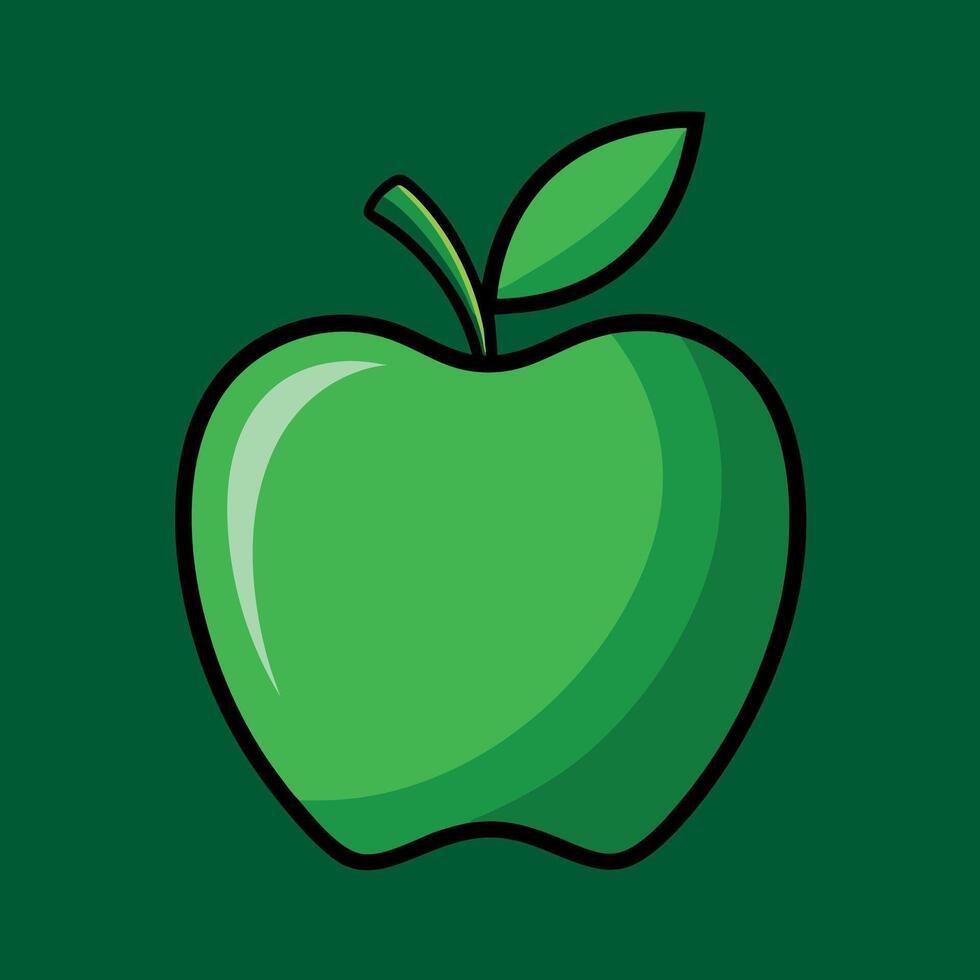 Apple Art Design vector