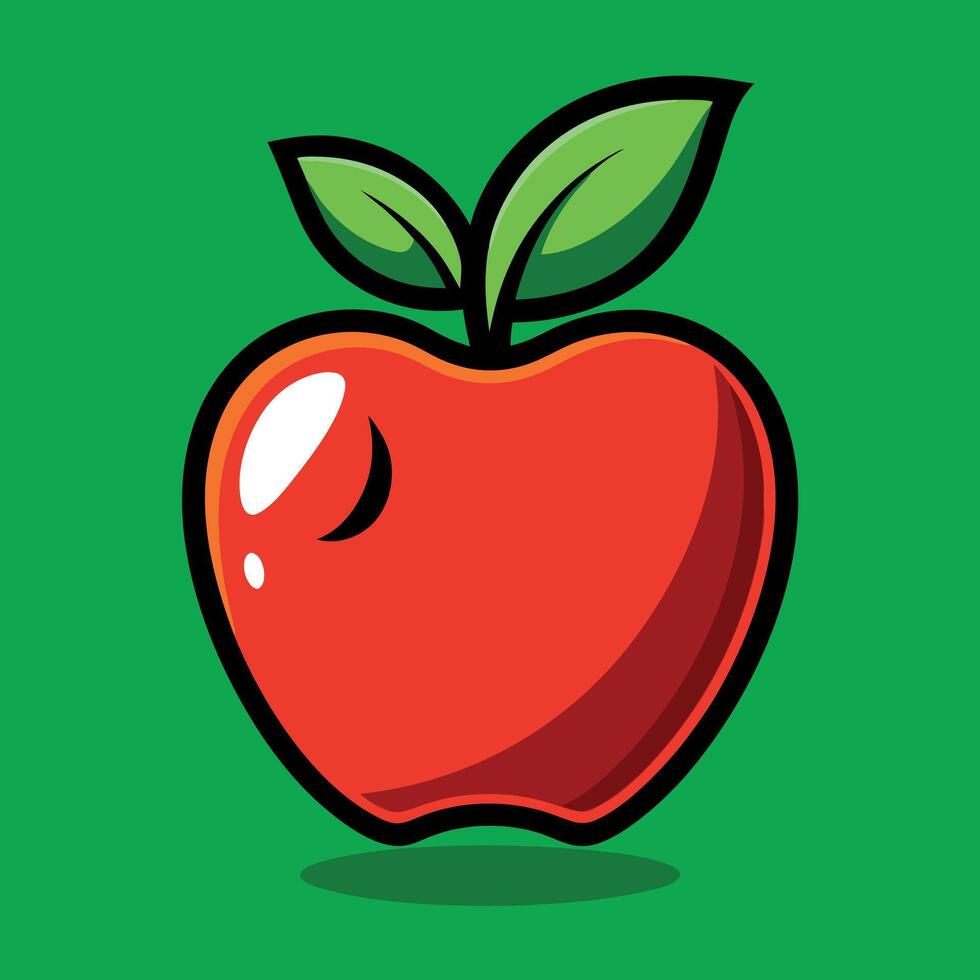 Apple Art Design vector