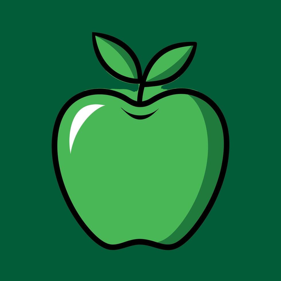 Apple Art Design vector