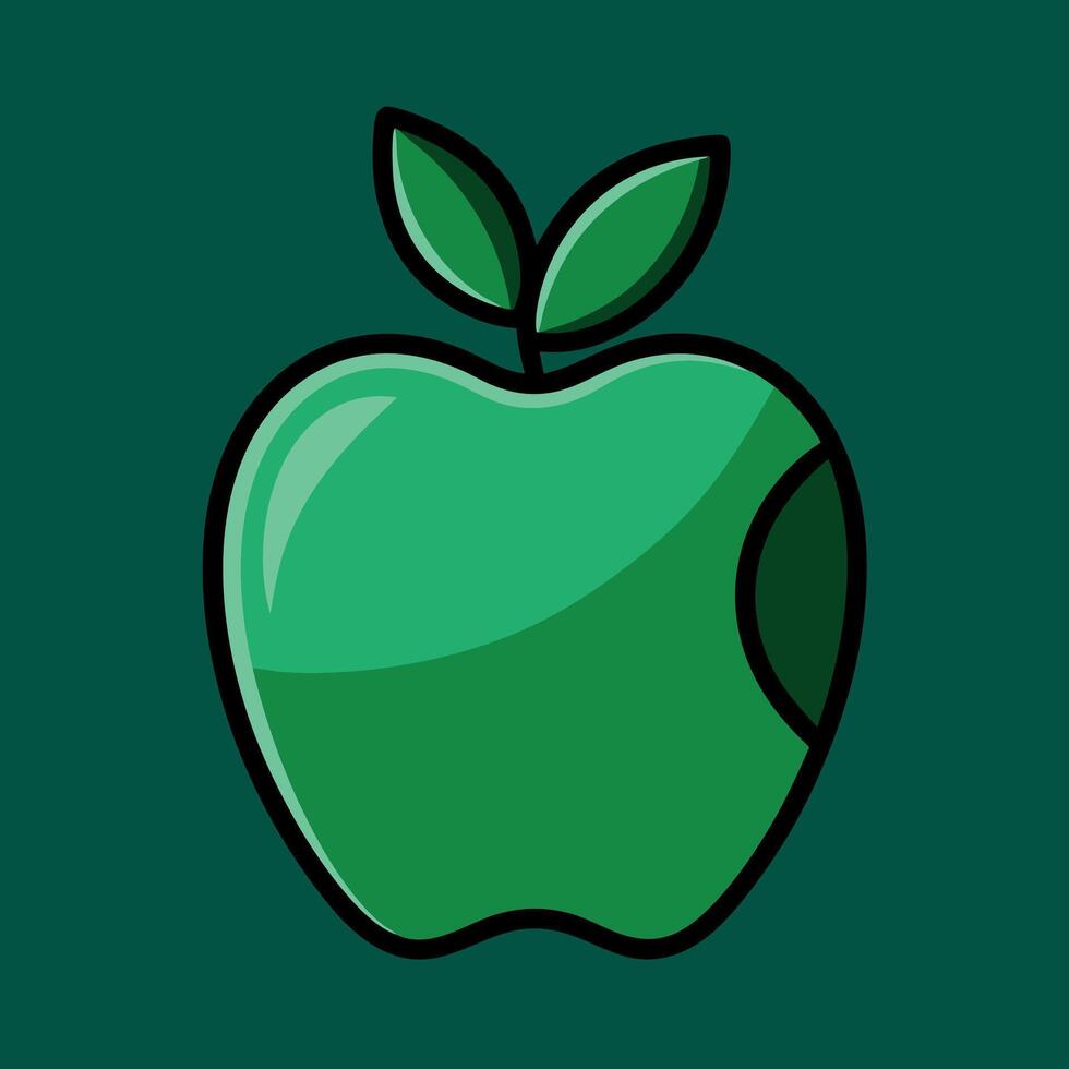 Apple Art Design vector
