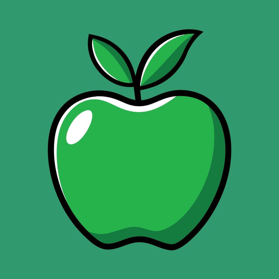Apple Art Design vector