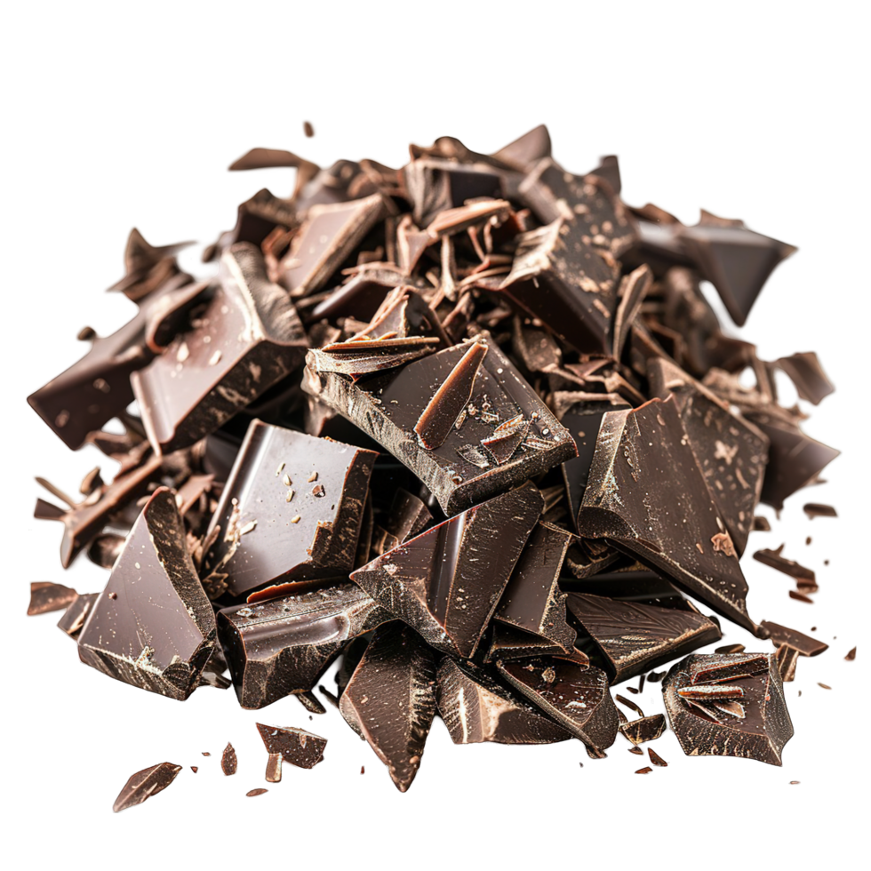 Chunks of chocolate png