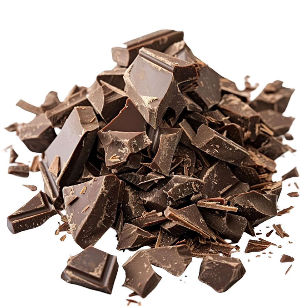 Chunks of chocolate png