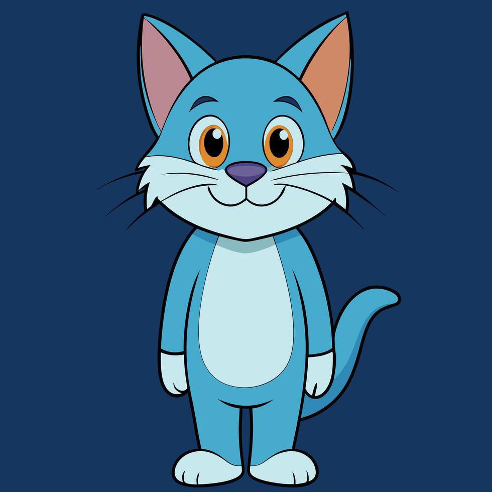 Cat Art Design and Cats Background vector