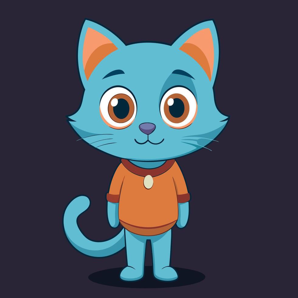Cat Art Design and Cats Background vector