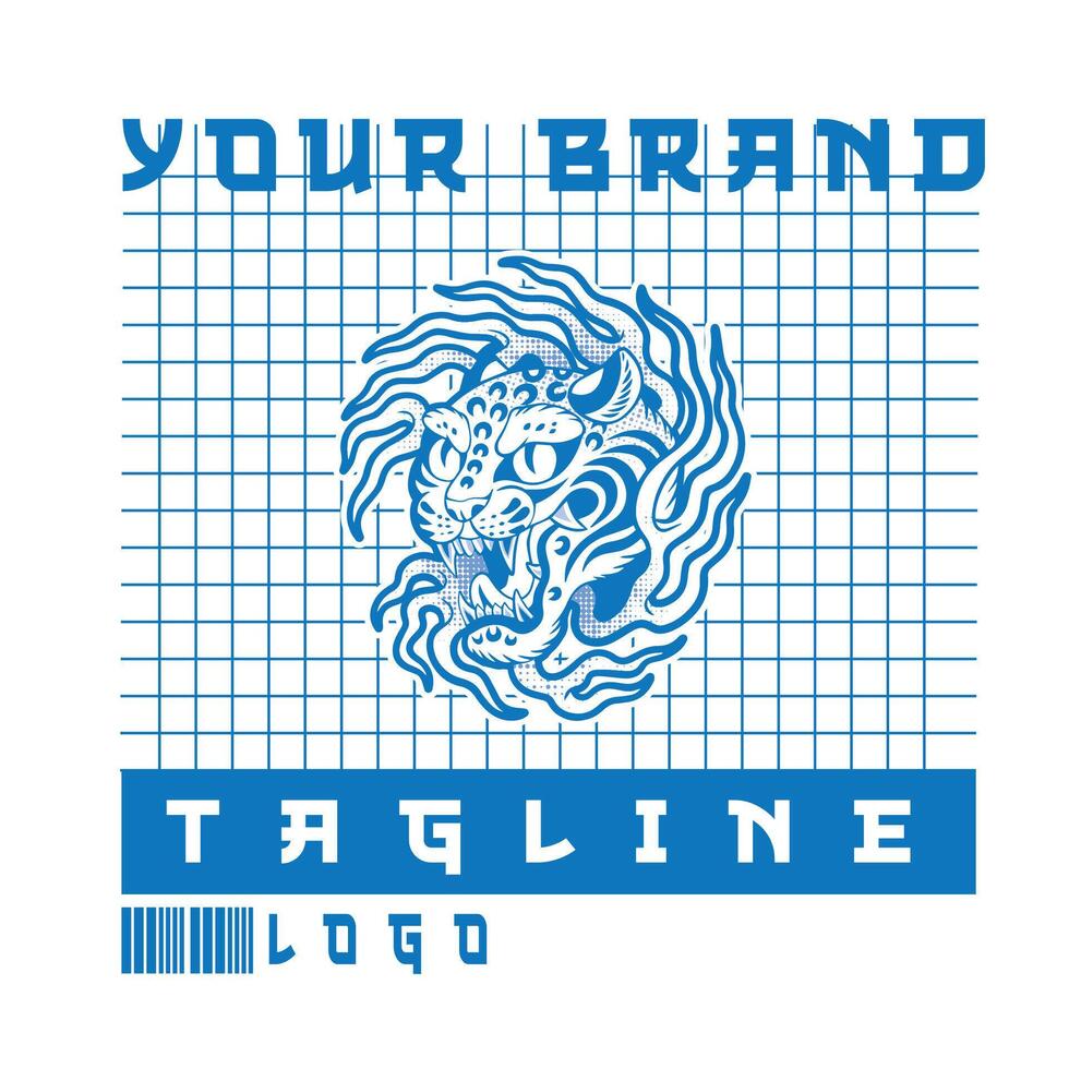 Tiger logo. head tiger illustration. Logo tiger vector