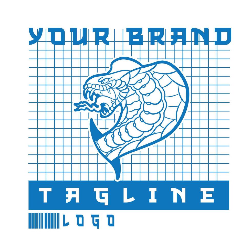 snake head symbol illustration vector