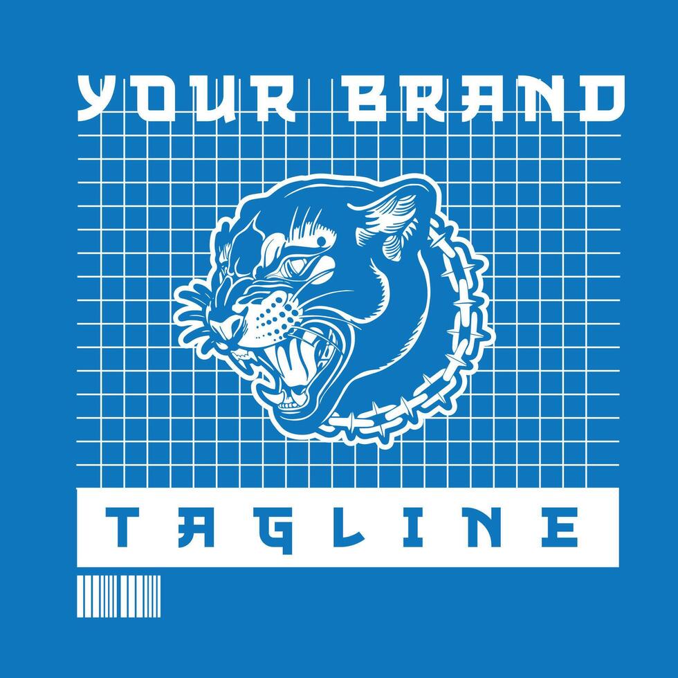 Tiger logo. head tiger illustration. Logo tiger vector