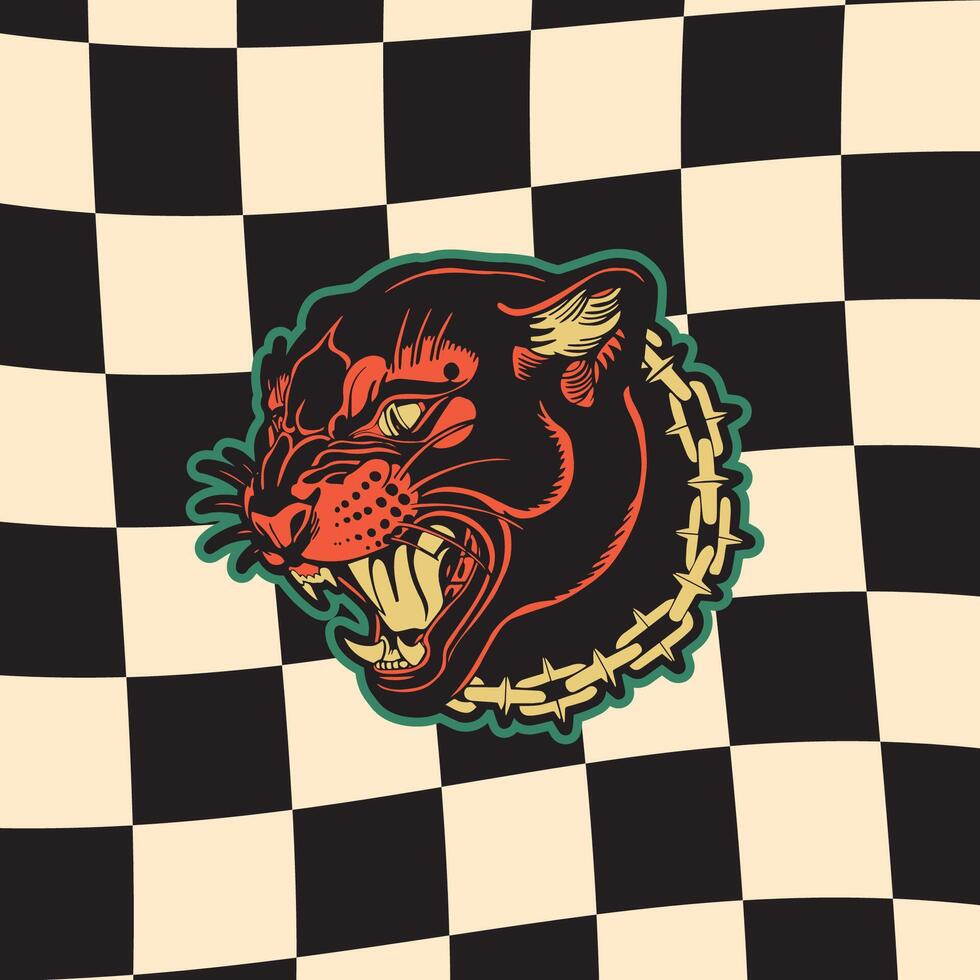 Tiger logo. head tiger illustration. Logo tiger vector