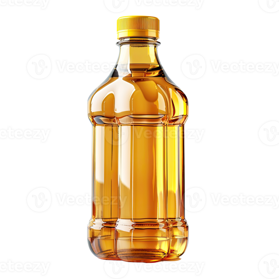 bottle of olive oil isolated on transparent background, without background . png