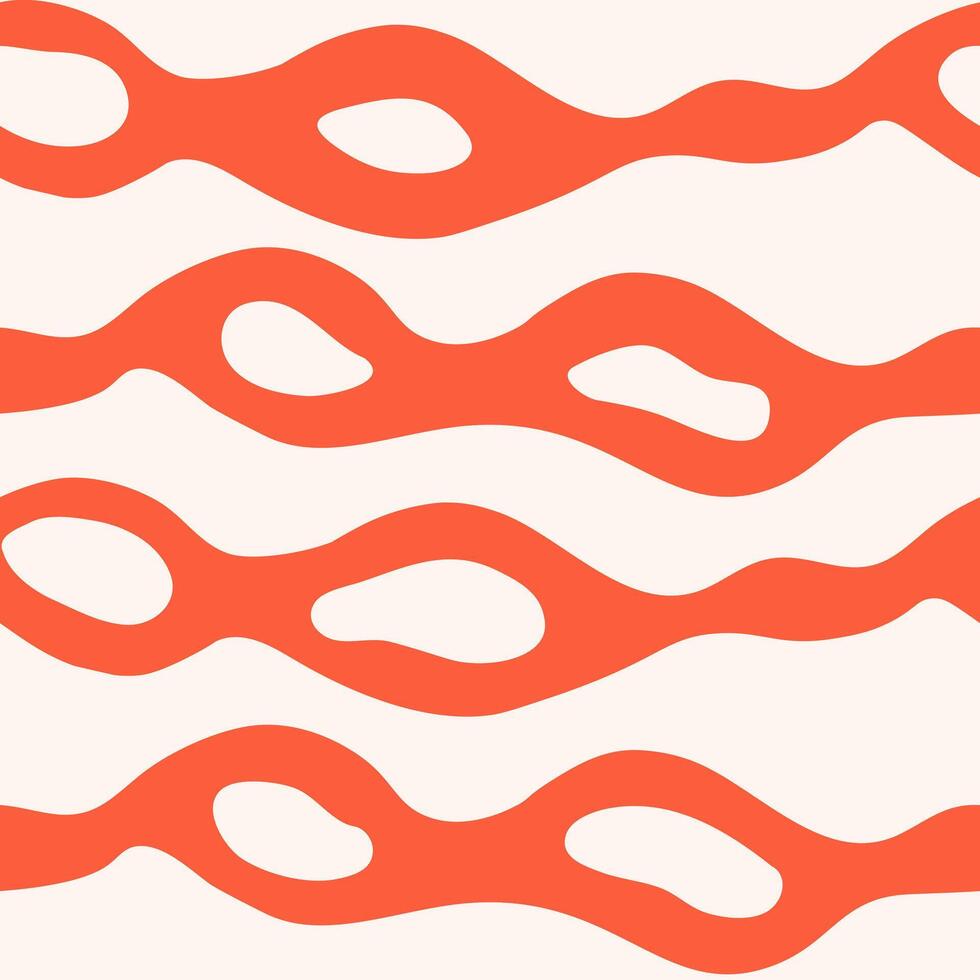 Liquid Flowing Abstract Seamless Pattern vector