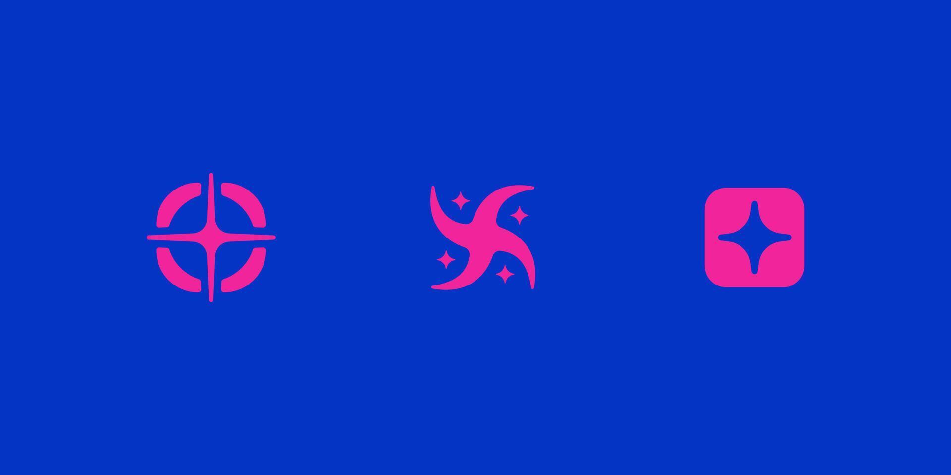 Set of Y2K style elements. vector