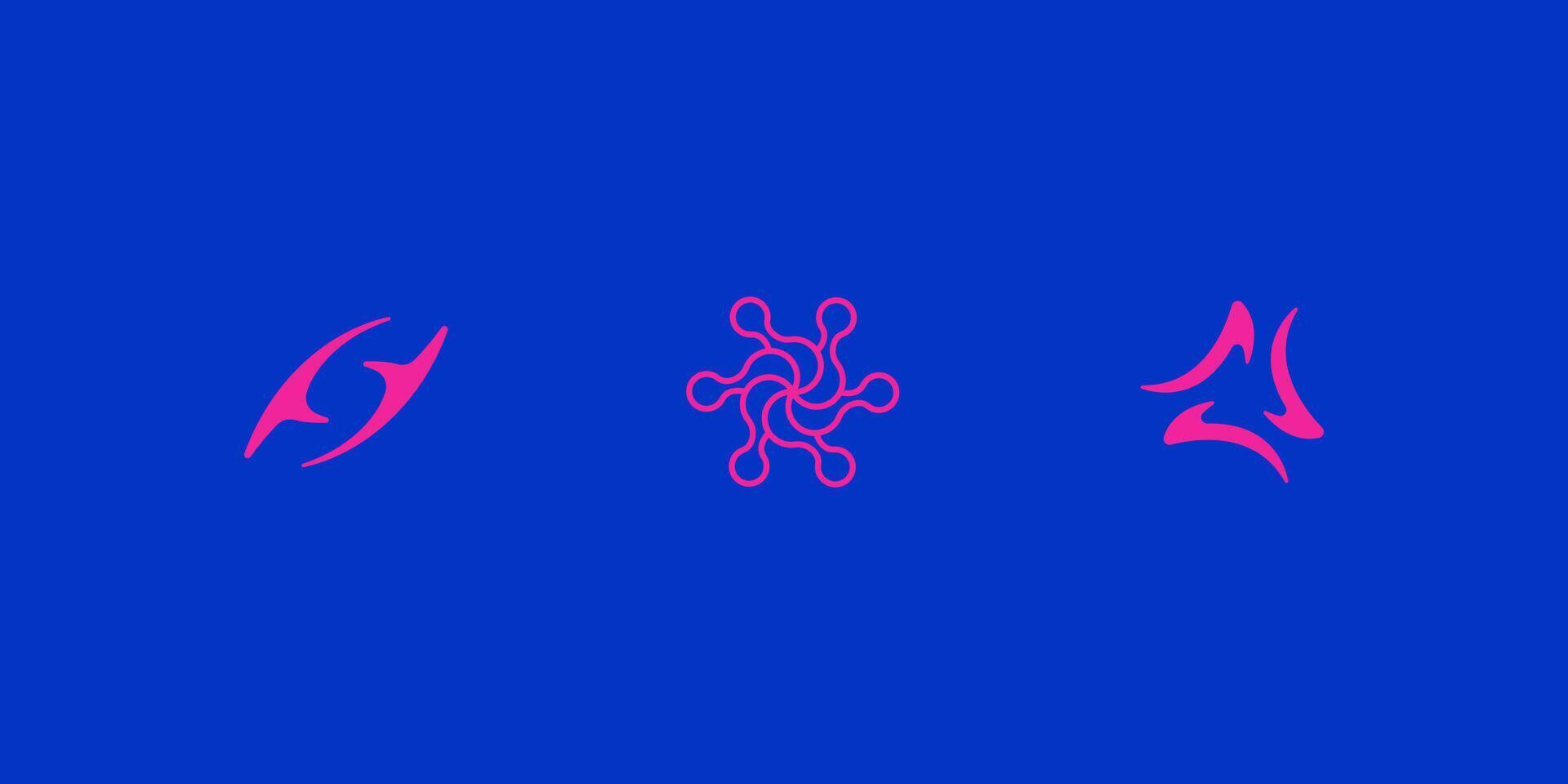 Y2K design elements. vector