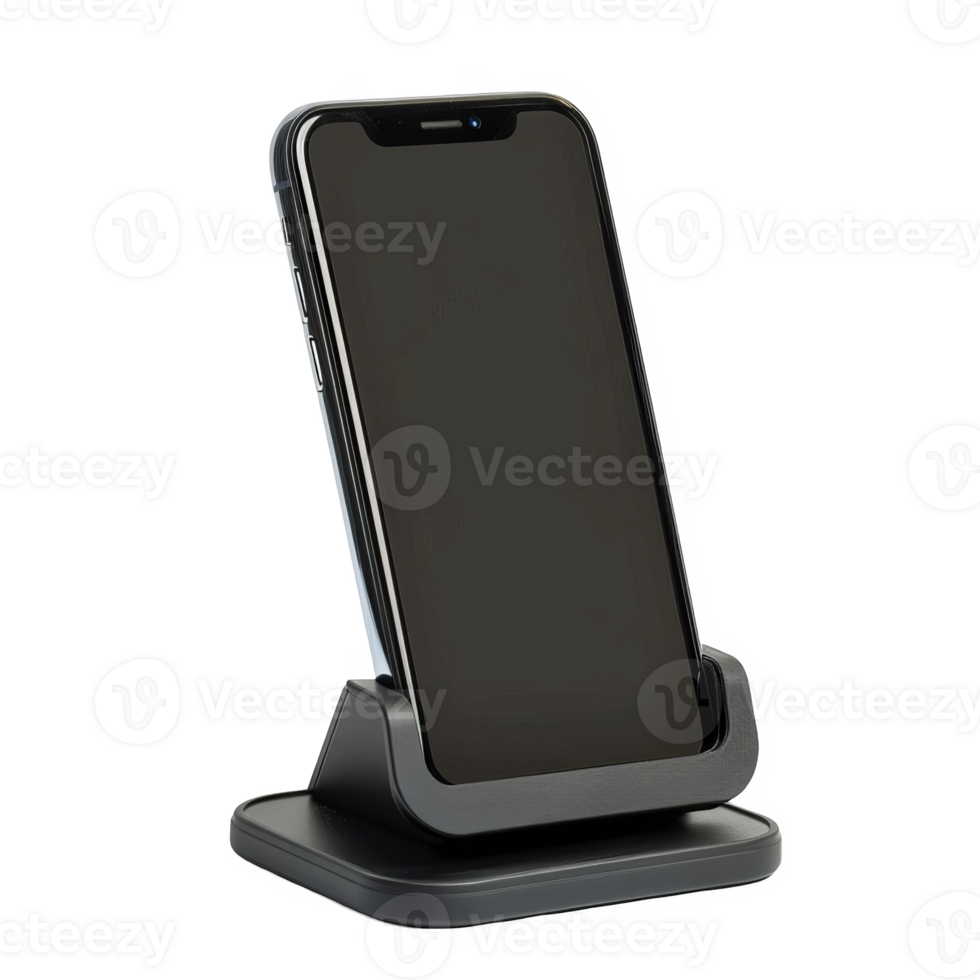 phone and holder transparent background png