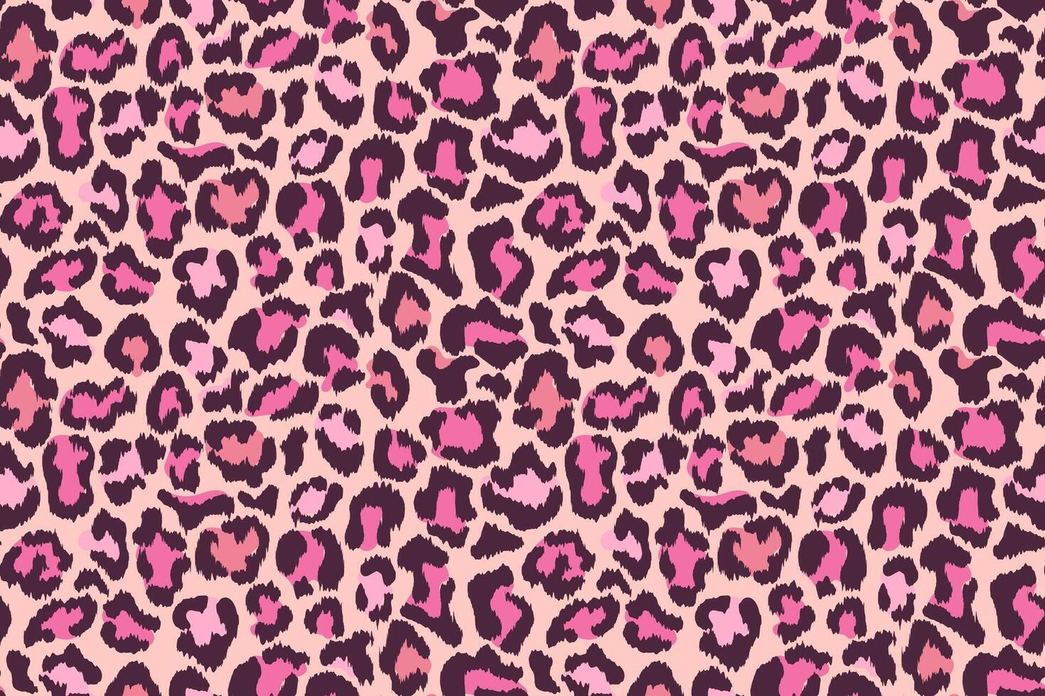 Pink leopard print seamless pattern. Animal print for fabric, textile, fashion, wallpapper vector