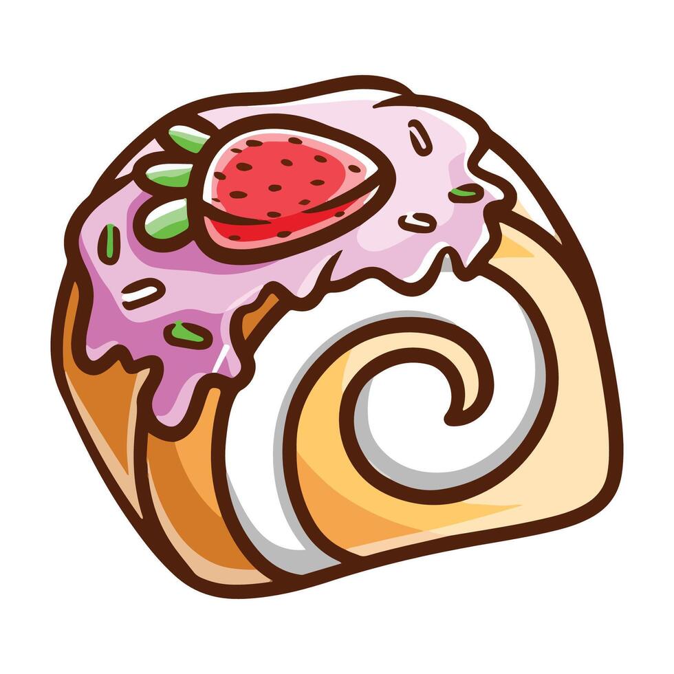 cake icon illustration vector