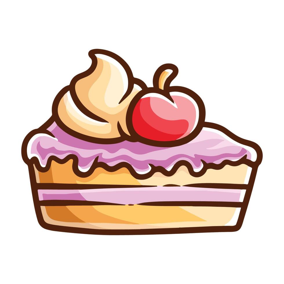 cupcake icon illustration vector
