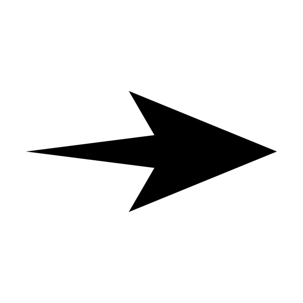 Collection different types of arrows sign. vector