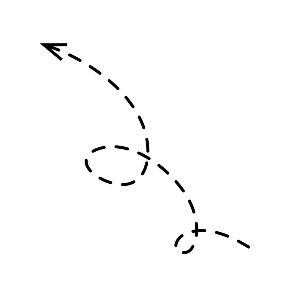 Collection different types of arrows sign. vector