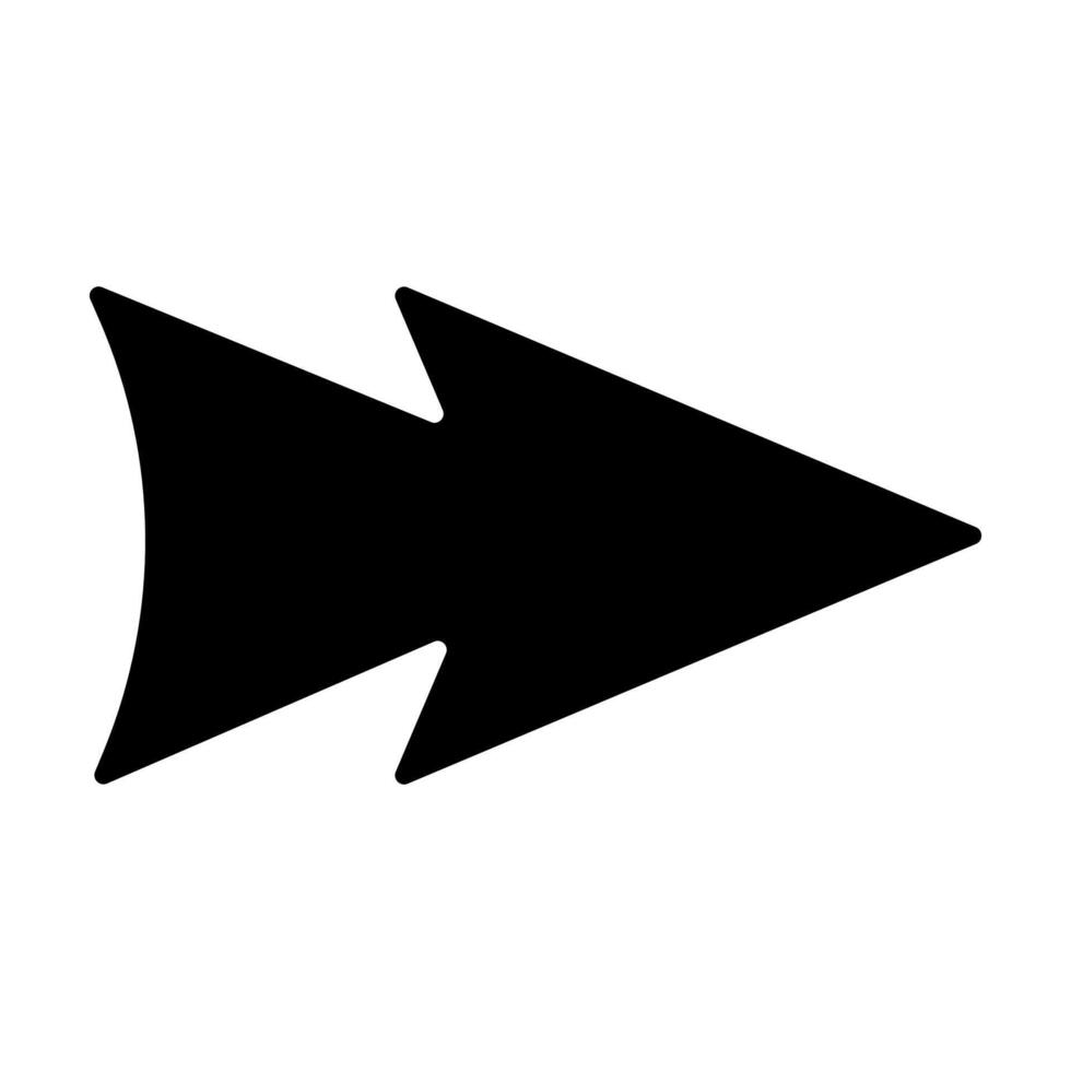 Collection different types of arrows sign. vector