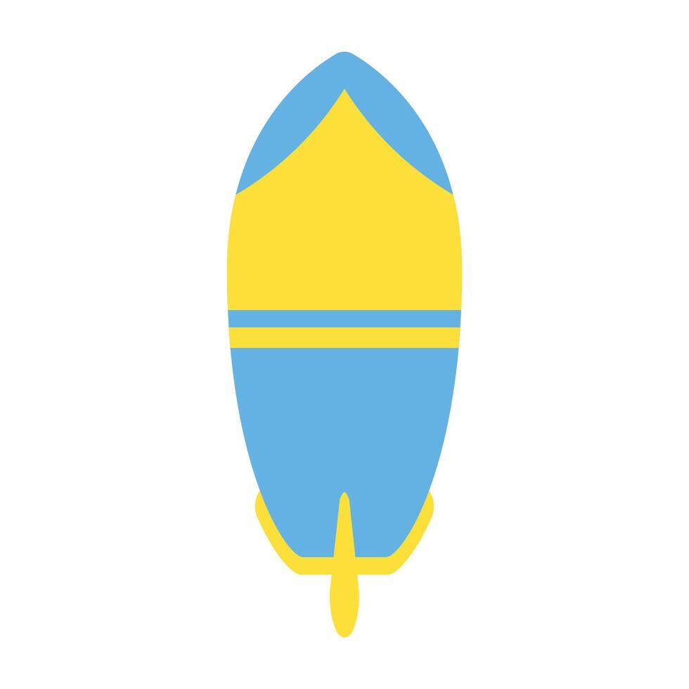 surfing board icon illustration vector
