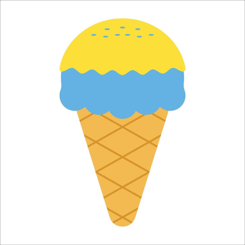 ice cream icon illustration vector