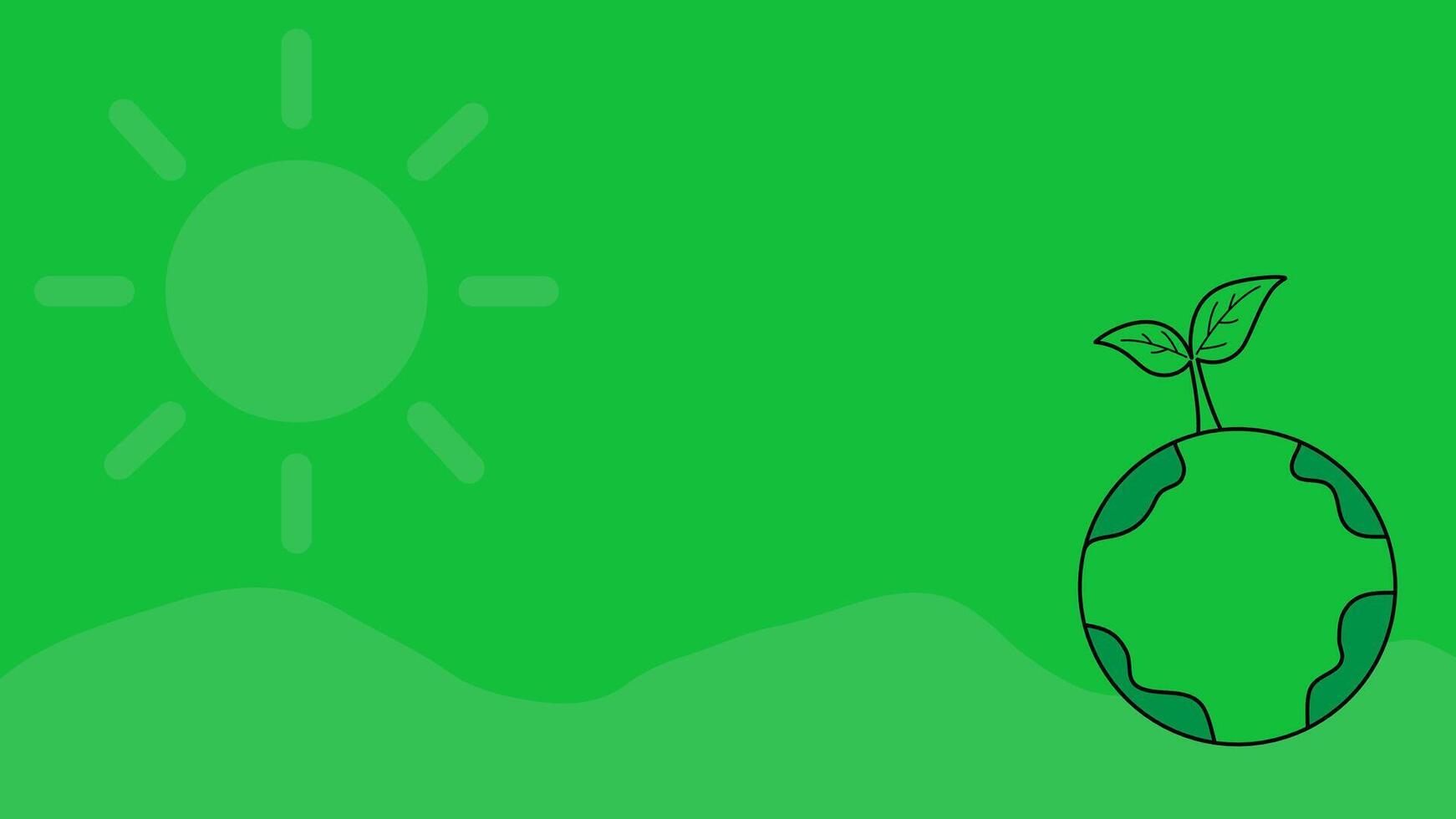 go green, ecological, global, earth, education,space area vector