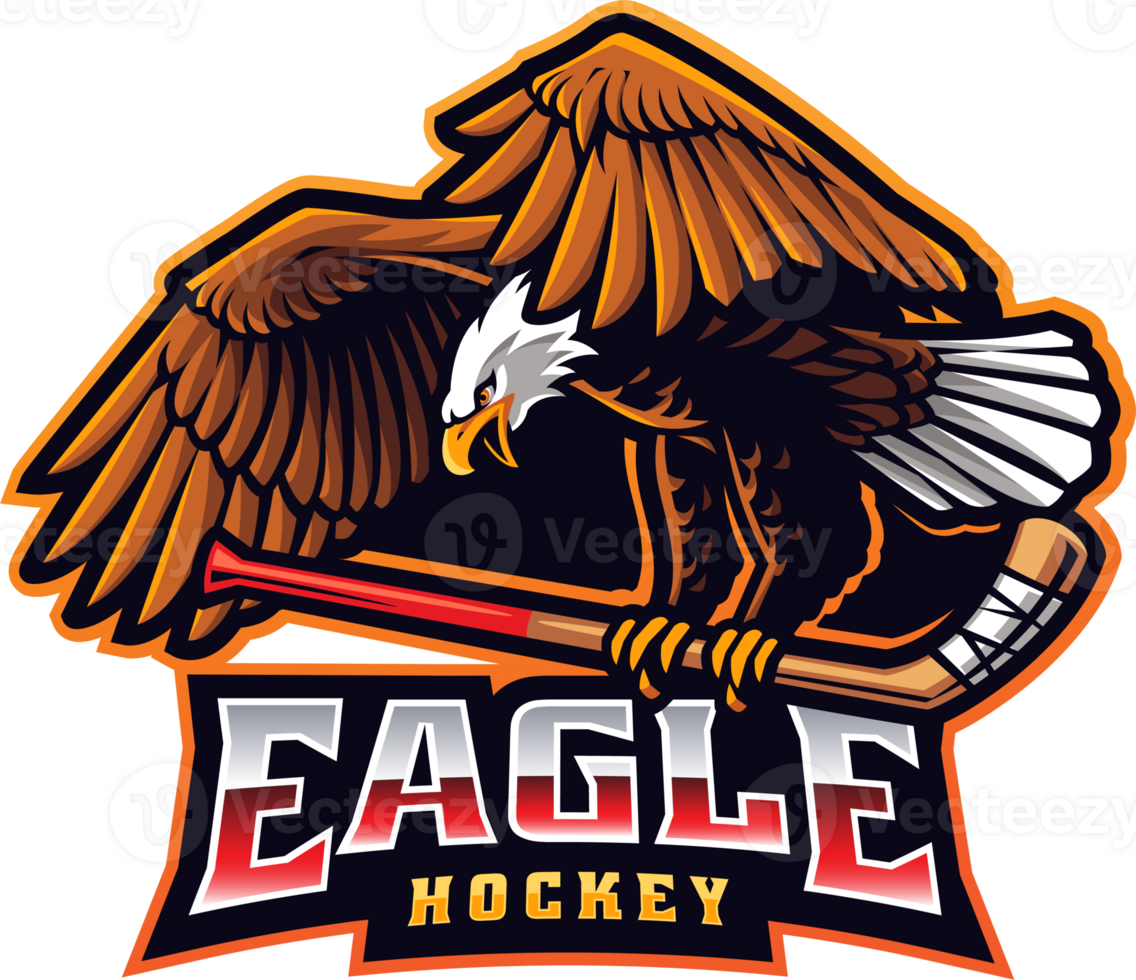 Eagle hockey mascot png