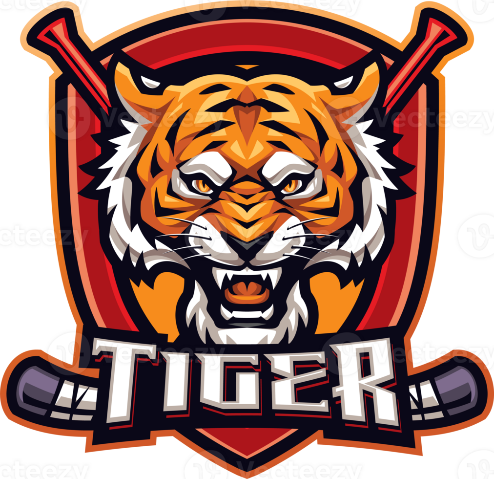 Tiger hockey mascot png
