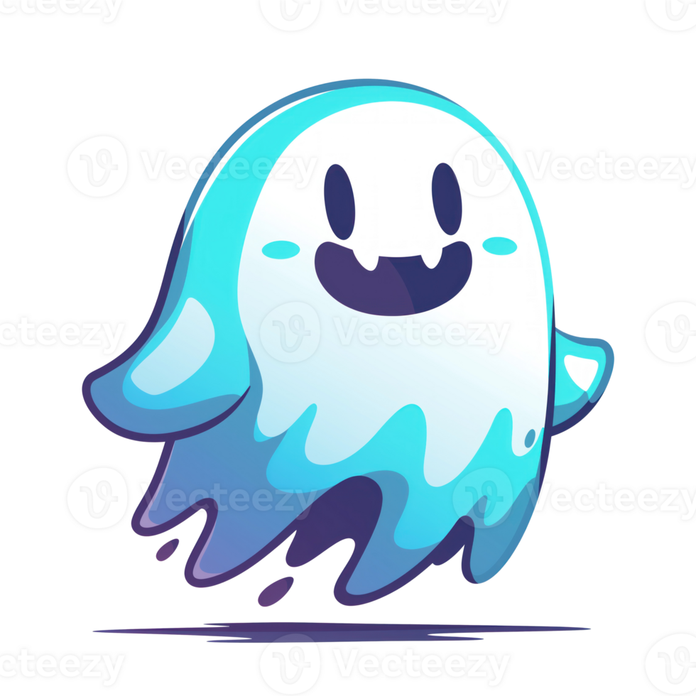 Fun spooky monster illustration png