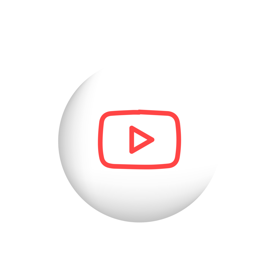 YouTube logo. Icons of YouTube png