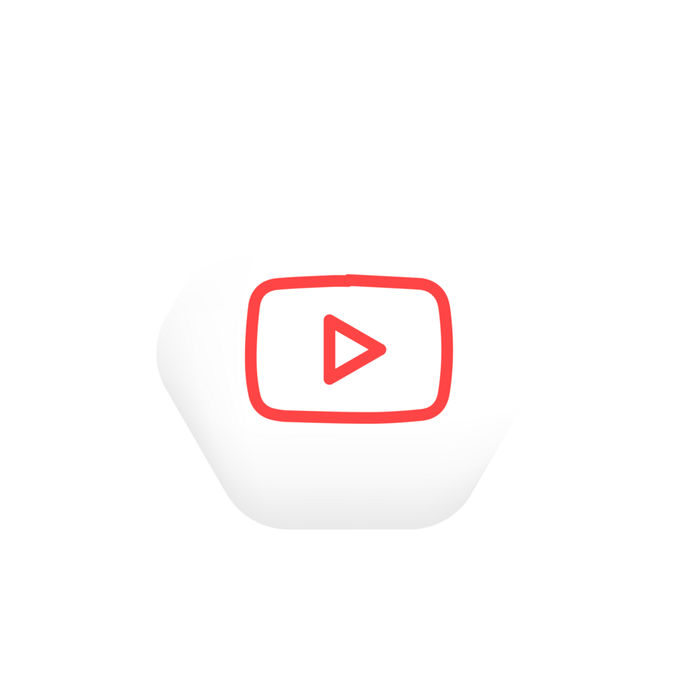 YouTube logo. Icons of YouTube png