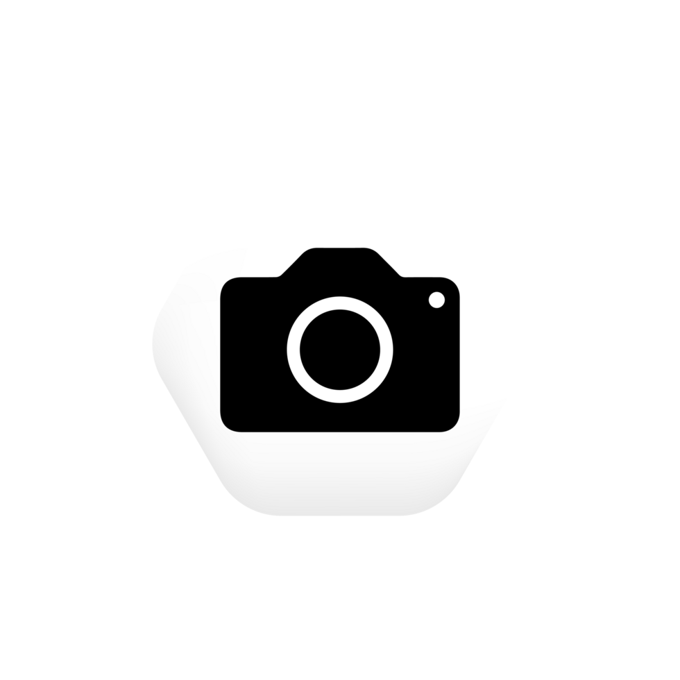 Camera icon, photo camera sign and symbol png