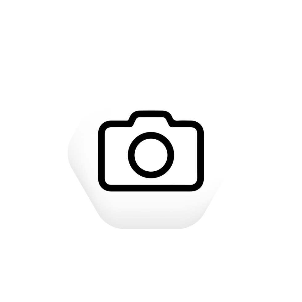 Camera icon, photo camera sign and symbol png
