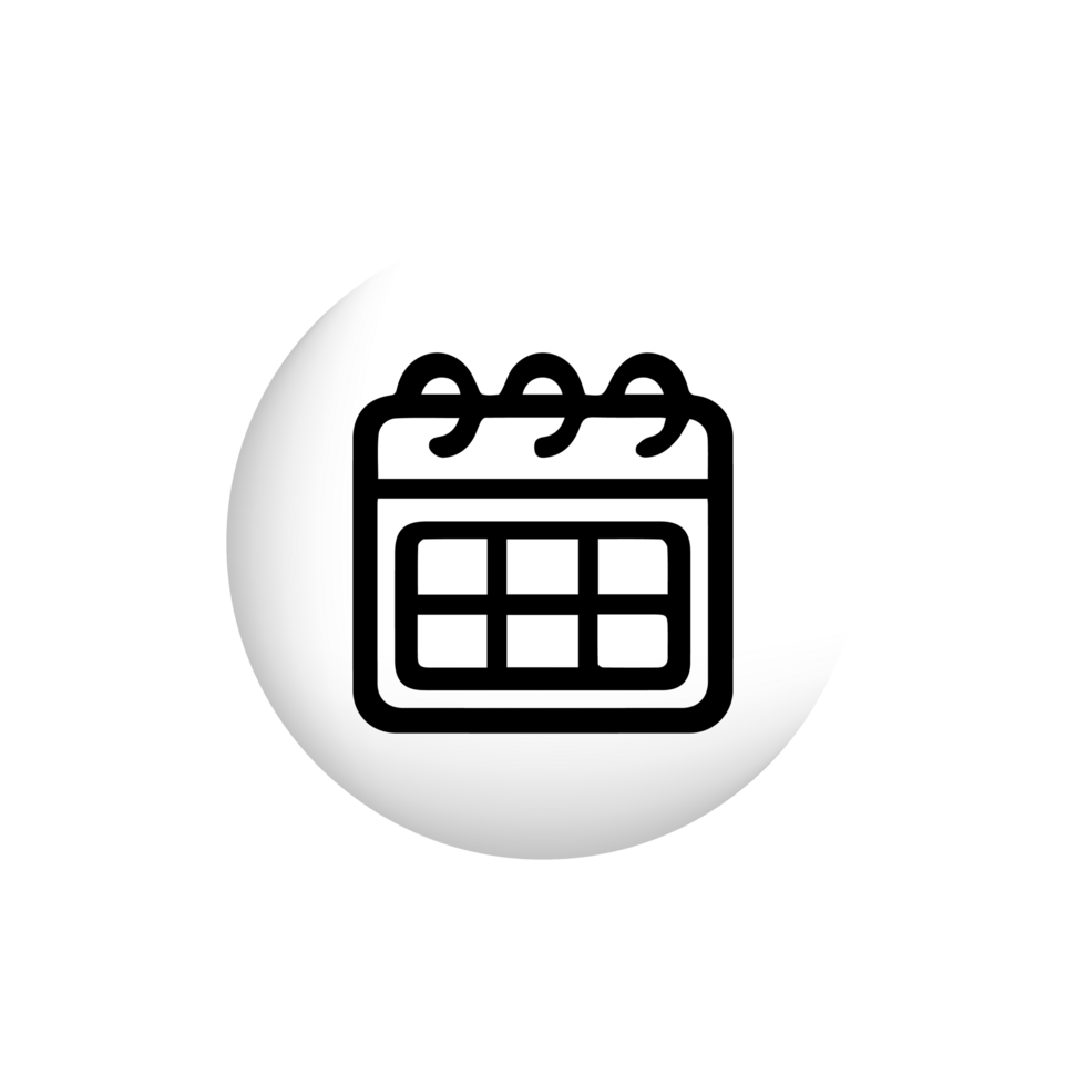 Deadline, timetable, schedule, meeting, appointment outline icon png