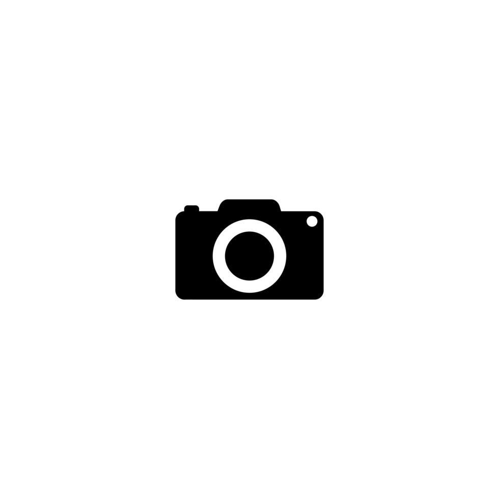 Camera icon, photo camera sign and symbol png