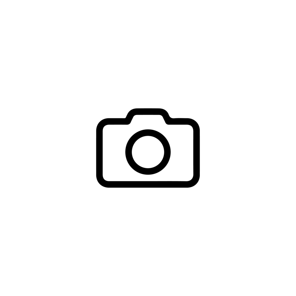 Camera icon, photo camera sign and symbol png