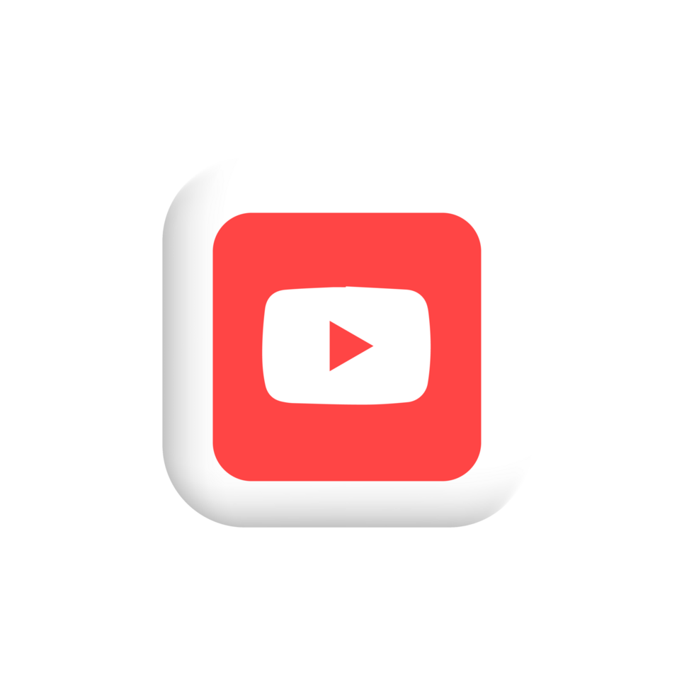 YouTube logo. Icons of YouTube png