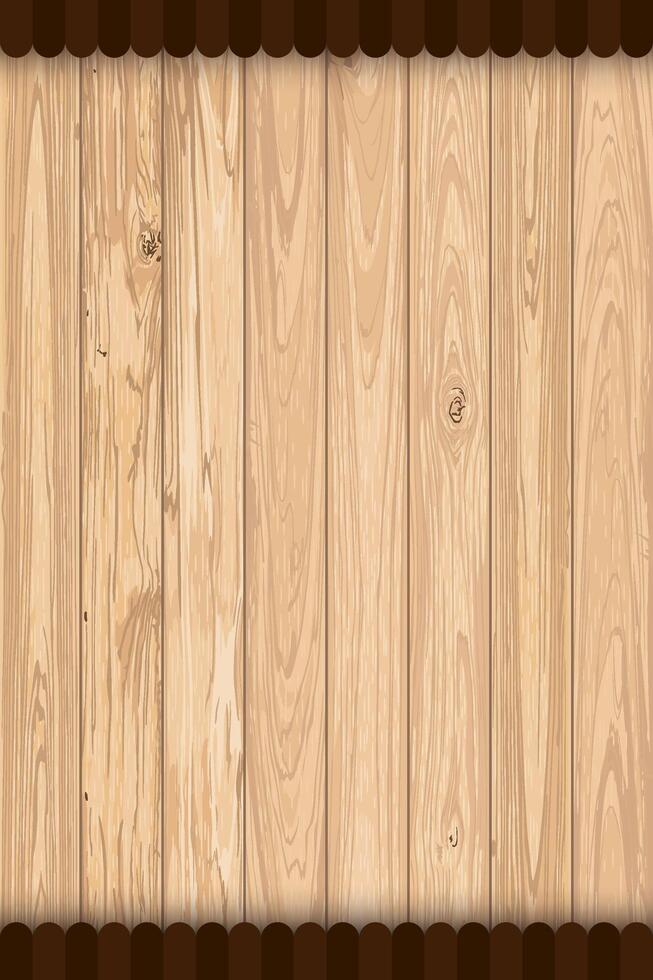 Blank whitewashed wooden signboard vertical shape graphic illustrated. Nameplate wooden texture pattern template. vector