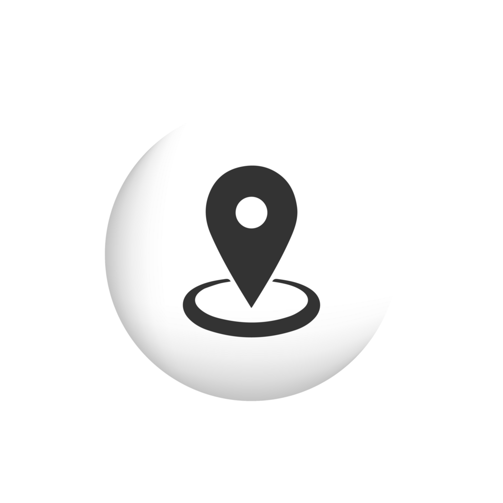 Pin location icon png