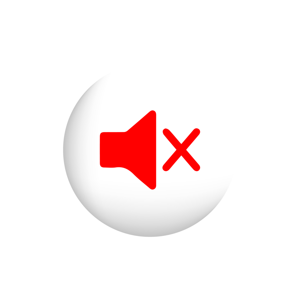 Sound mute Icon png