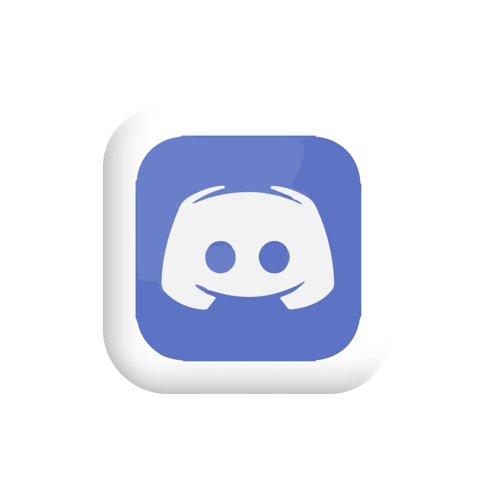 Discord social logotype, Social media icon can be used for web, mobile, ui. Discord icon png