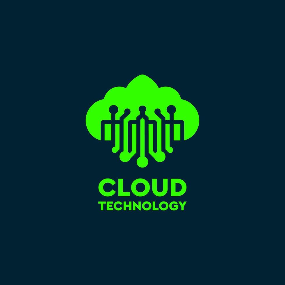 Cloud Technology logo, global, storage, cloud computing, bandwidth, website, corporate, download, upload, creative, tech, data, information, modern, transfer, cloud, service, marketing, technology vector