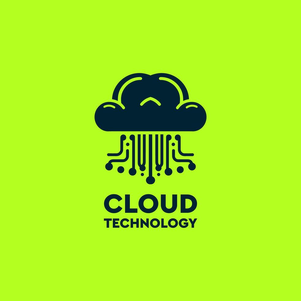 Cloud Technology logo, global, storage, cloud computing, bandwidth, website, corporate, download, upload, creative, tech, data, information, modern, transfer, cloud, service, marketing, technology vector