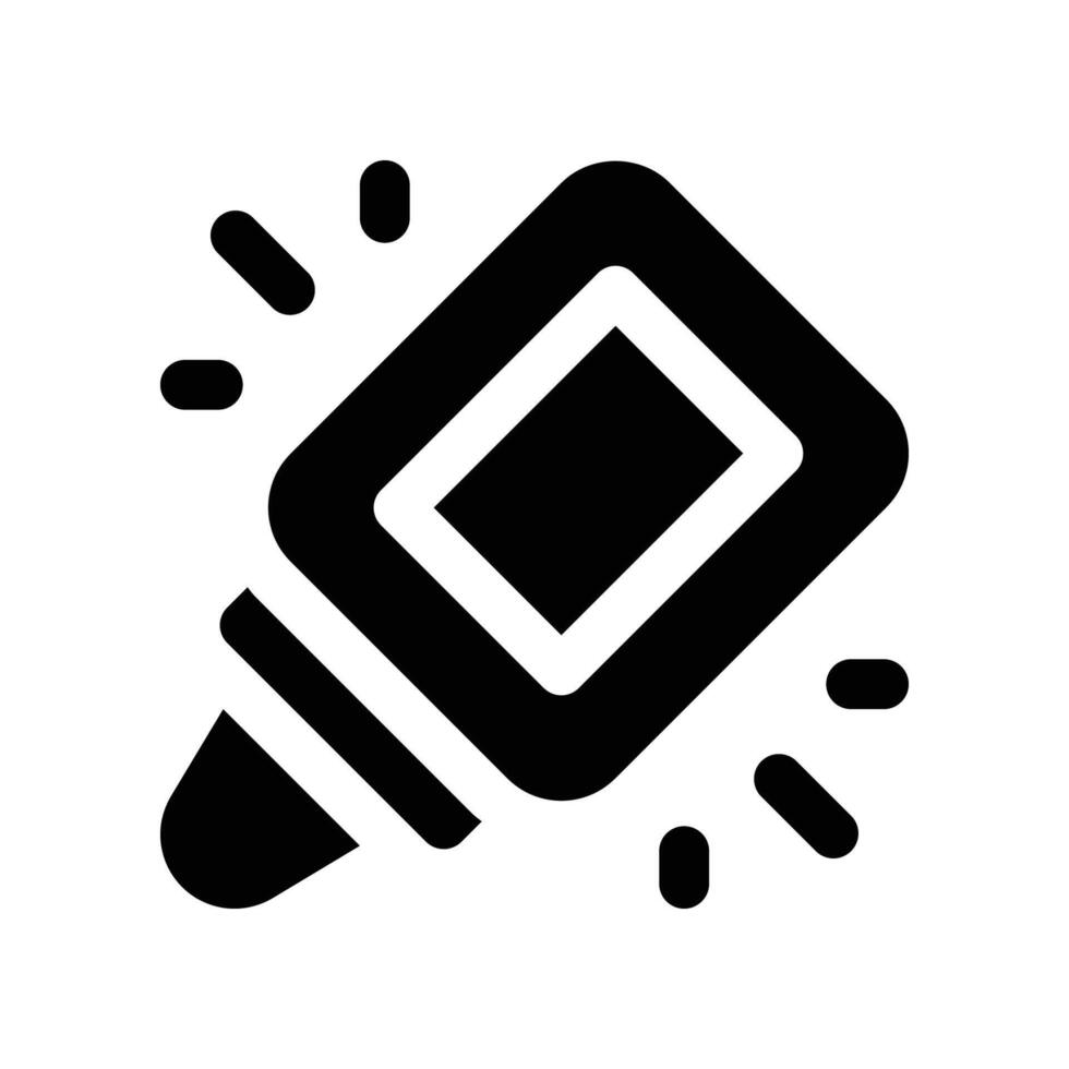liquid glue icon. glyph icon for your website, mobile, presentation, and logo design. vector