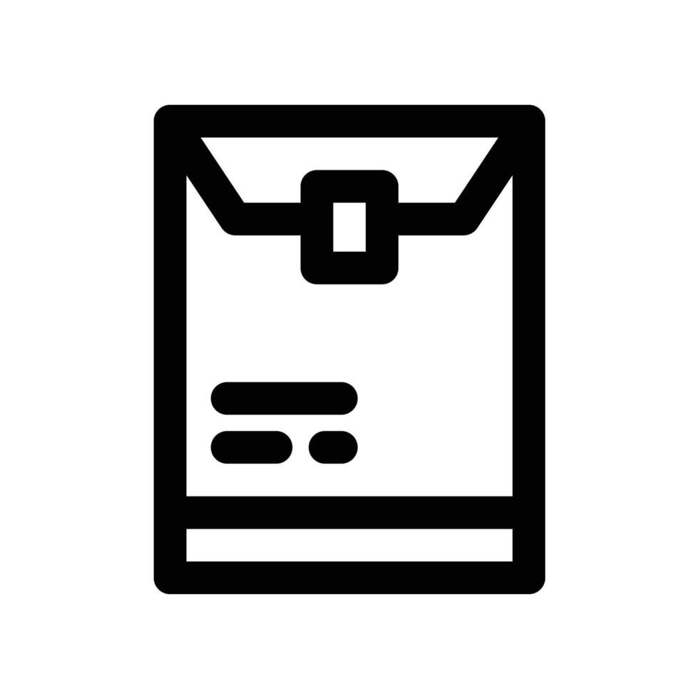 envelope icon. line icon for your website, mobile, presentation, and logo design. vector