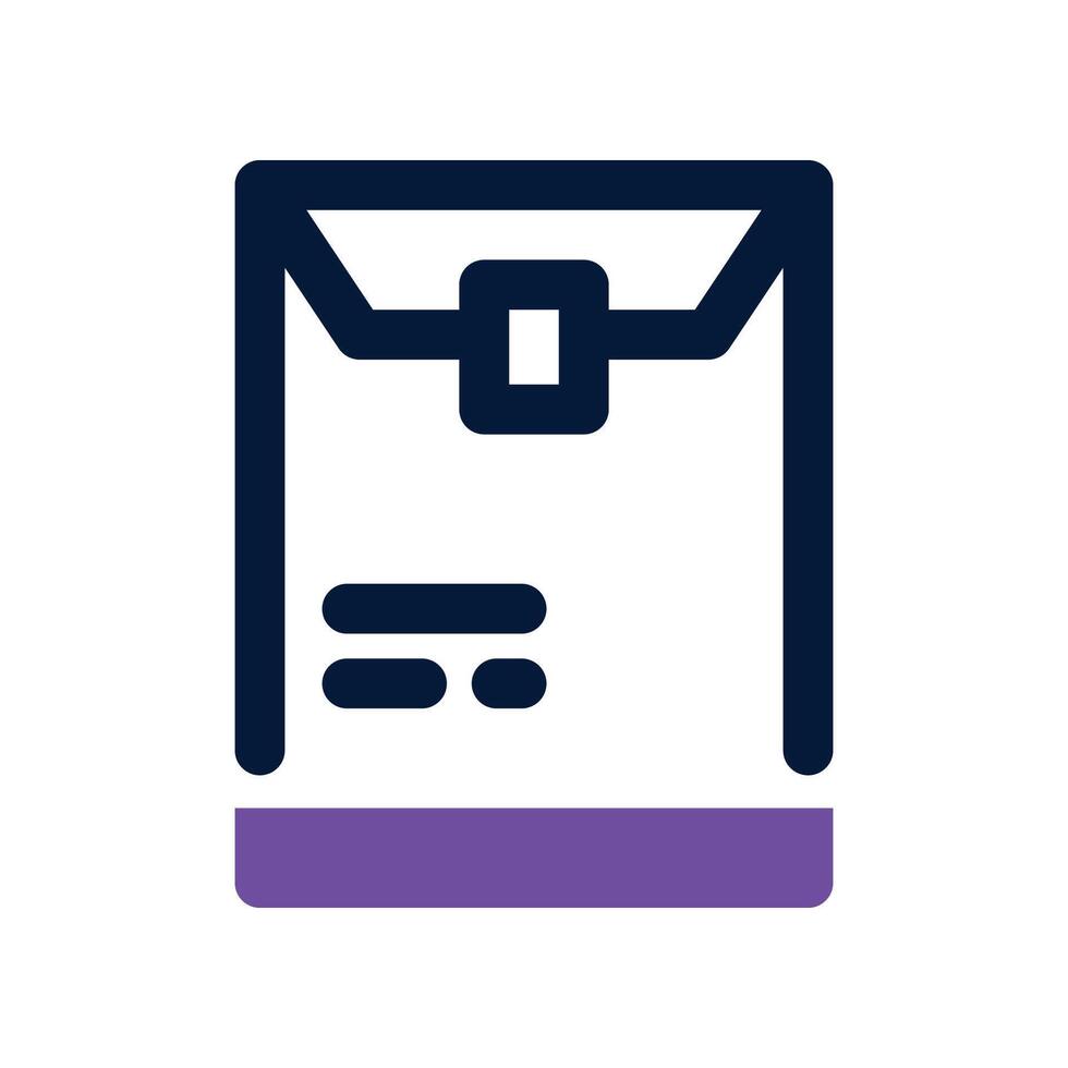 envelope icon. dual tone icon for your website, mobile, presentation, and logo design. vector