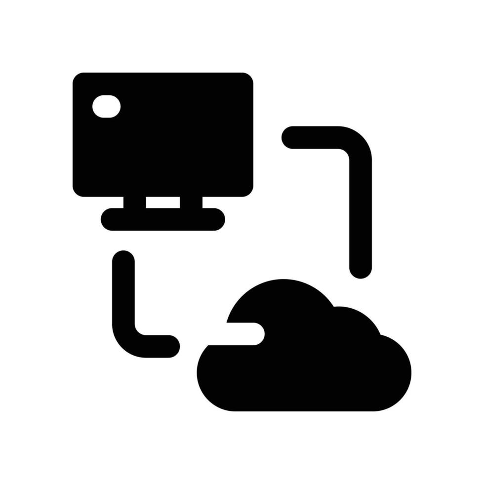 data transfer icon. glyph icon for your website, mobile, presentation, and logo design. vector