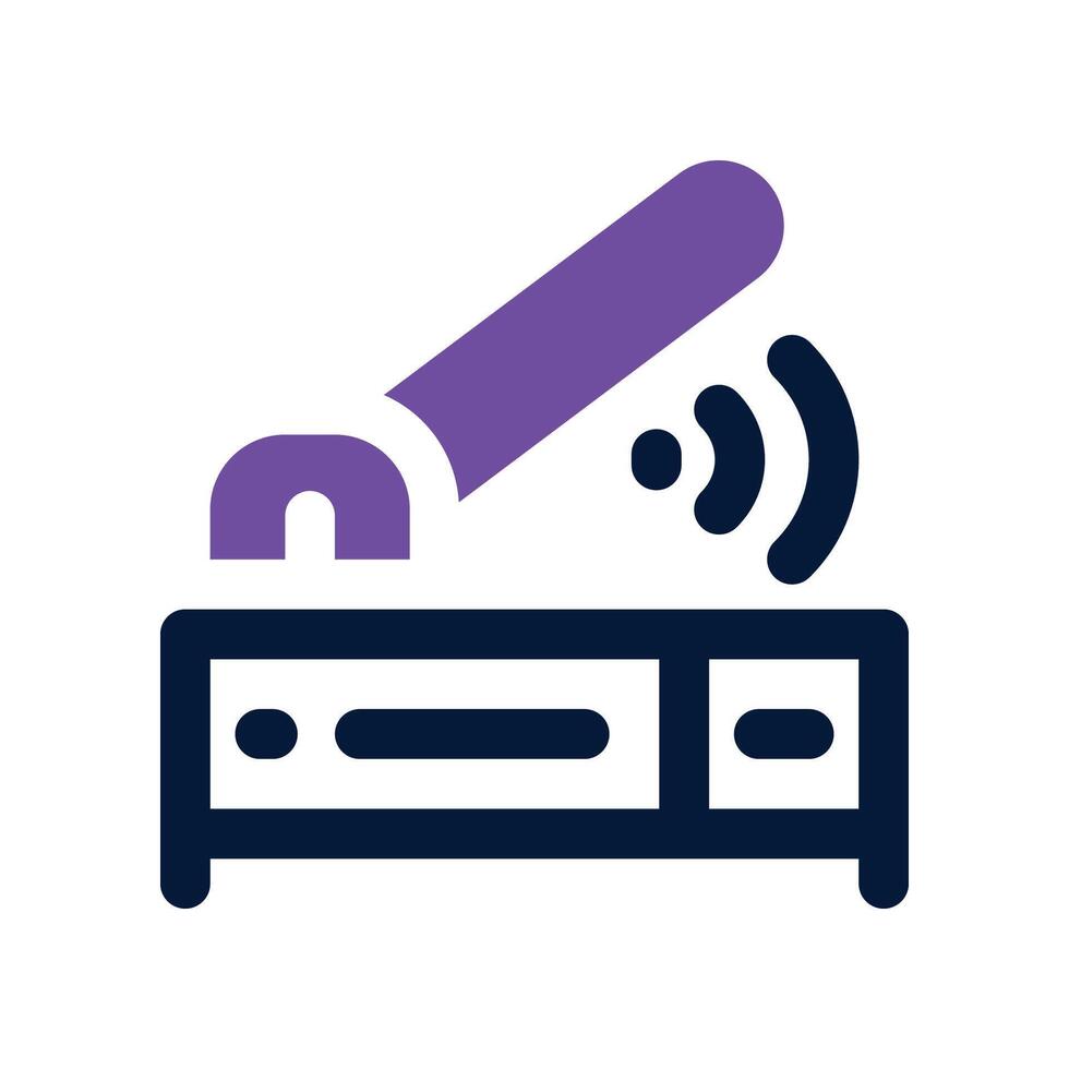 router icon. dual tone icon for your website, mobile, presentation, and logo design. vector