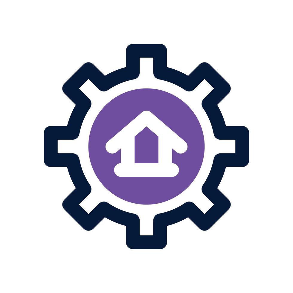 renovation icon. dual tone icon for your website, mobile, presentation, and logo design. vector
